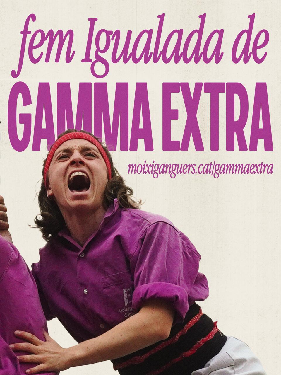Fem Igualada de Gamma Extra — Moixiganguers d'Igualada